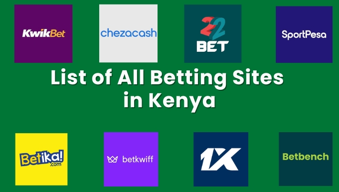 List of all Betting Sites in Kenya